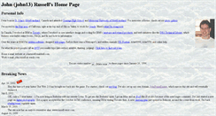 Desktop Screenshot of johnrussell.name